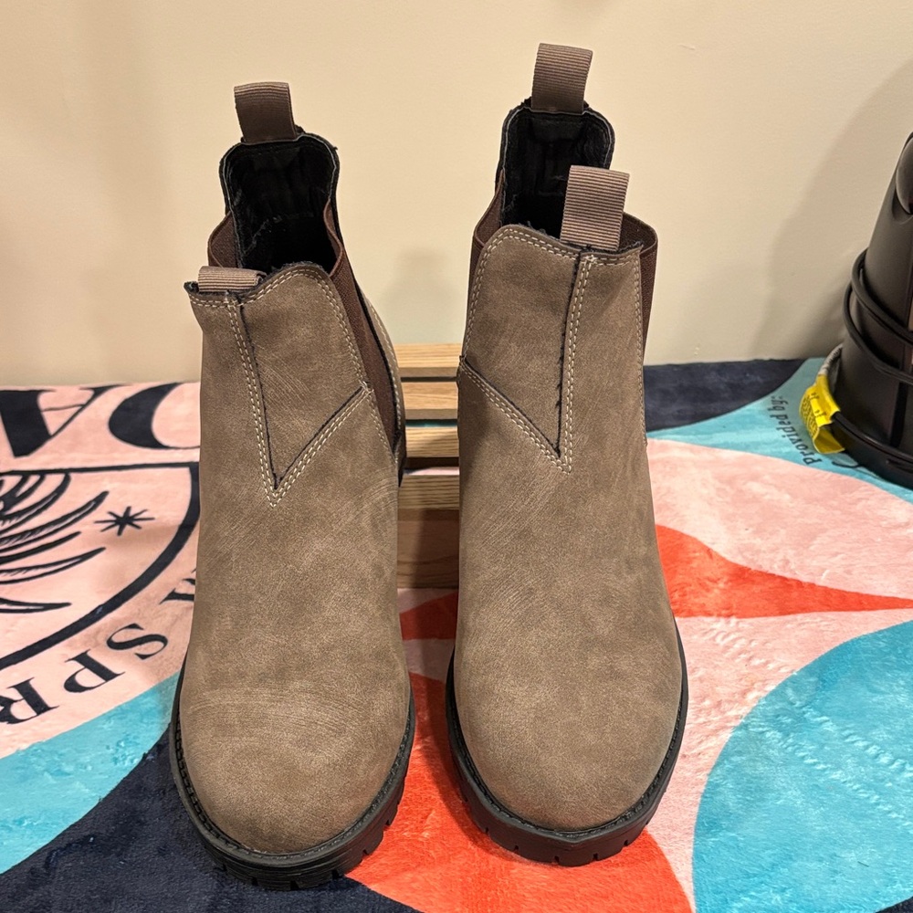 Elegant Brown Ankle Booties for Women